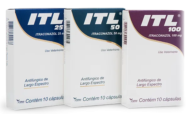 Primeiro produto à base de itraconazol produzido no Brasil.